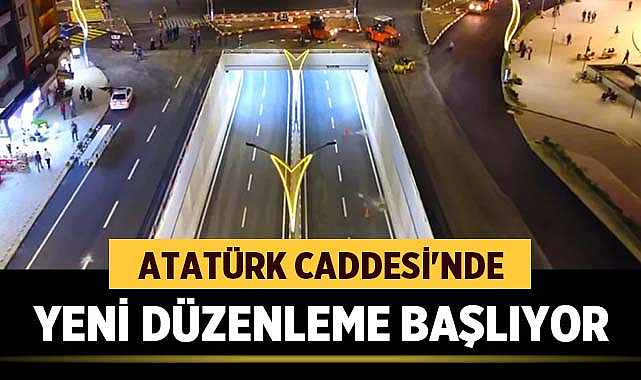Atatürk Caddesi’nde Yeni Düzenleme Başlıyor – Afyon Haber