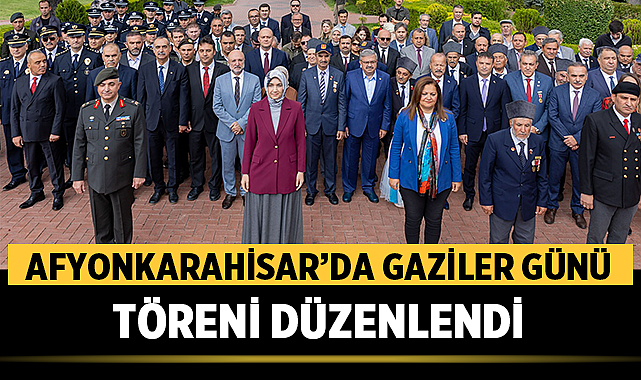 Afyonkarahisar’da Gaziler Günü Töreni Düzenlendi – Afyon Haberim – Güncel Afyon Haberleri, Son Dakika Afyon Gelişmeleri