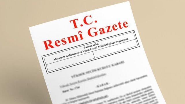 VALİLER KARARNAMESİ RESMİ GAZETE'DE YAYIMLANDI