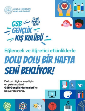 Afyonkarahisar’da GSB Gençlik Kış Kulübü ile Yarıyıl Tatili Dolu Dolu Geçecek