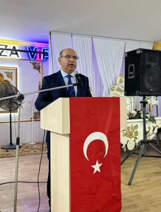 NUSAYBİN’DE  BAYRAĞIMIZA YAPILAN ALÇAK SALDIRIYI ŞİDDETLE KINIYORUZ