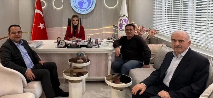 Önder Artuk ve İbrahim Çakal, Kardelen Kaya Özel Eğitim Merkezi’ni Ziyaret Etti