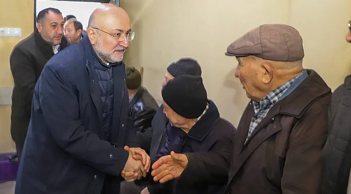 AK Parti Afyonkarahisar İl Başkanı Av. Turgay Şahin, Kayıhan Belediye Başkanı Mustafa Demiray ile bir araya geldi.