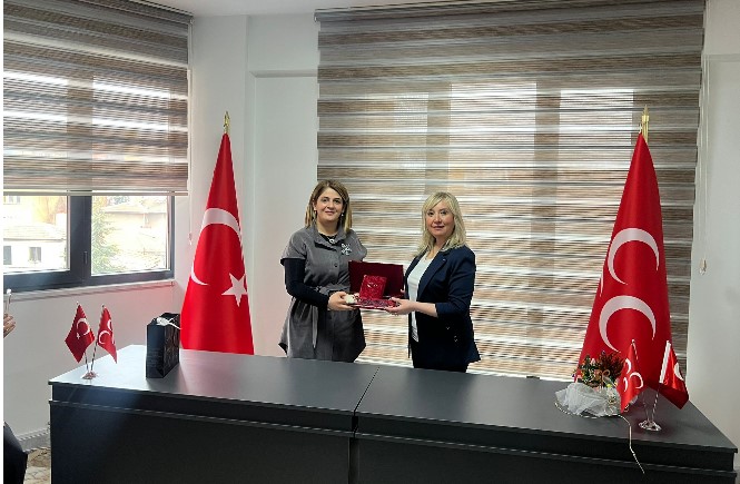 BAŞKAN KALAYCI’DAN MHP’Lİ ÇELİKBİLEK’E NEZAKET ZİYARETİ