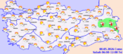 Meteoroloji’den batı ve doğu için sağanak uyarısı