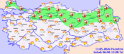 Türkiye’nin kuzey ve iç kesimlerinde sağanak bekleniyor