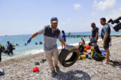 Antalya’da denizden 20 ton atık çıkarıldı