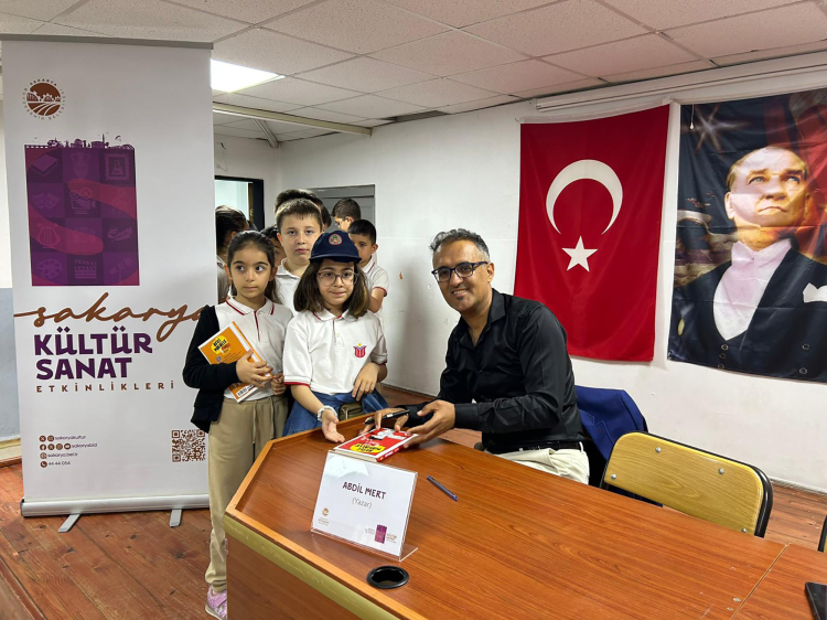 Sakarya'da okul sıralarında ilham dolu buluşma
