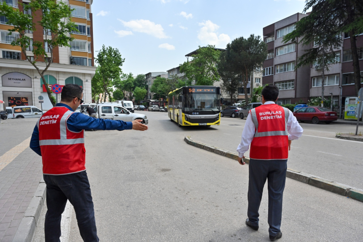 Bursa'da toplu taşıma araçlarında klima denetimi