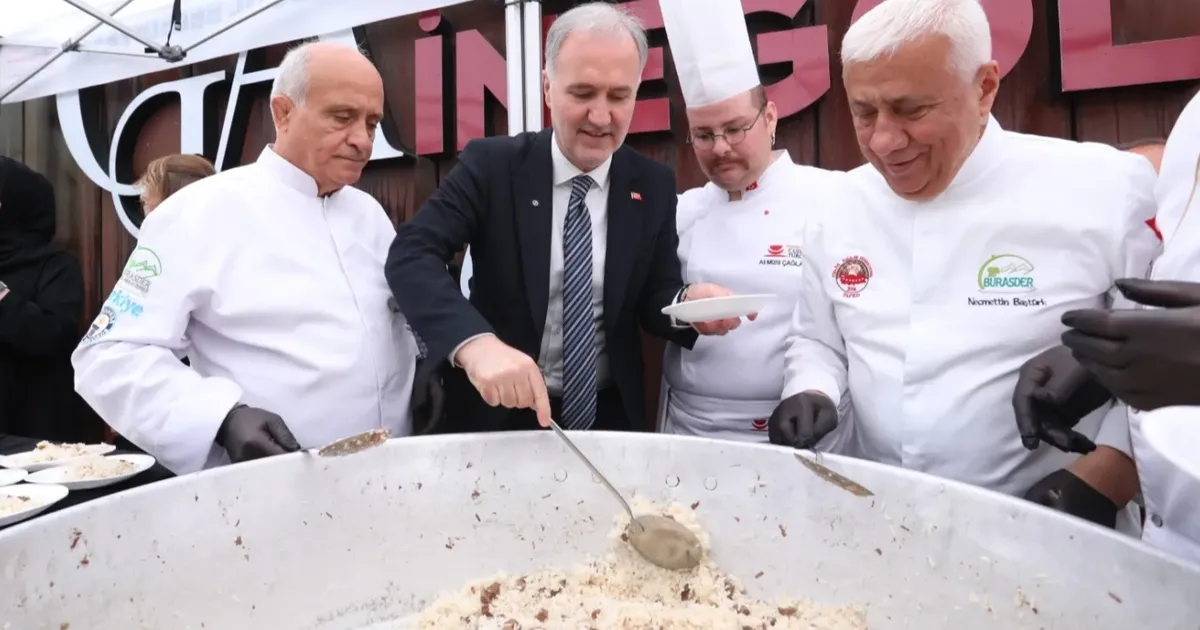 7 bölgenin 7 pilavı Bursa İnegöl’de tanıtıldı