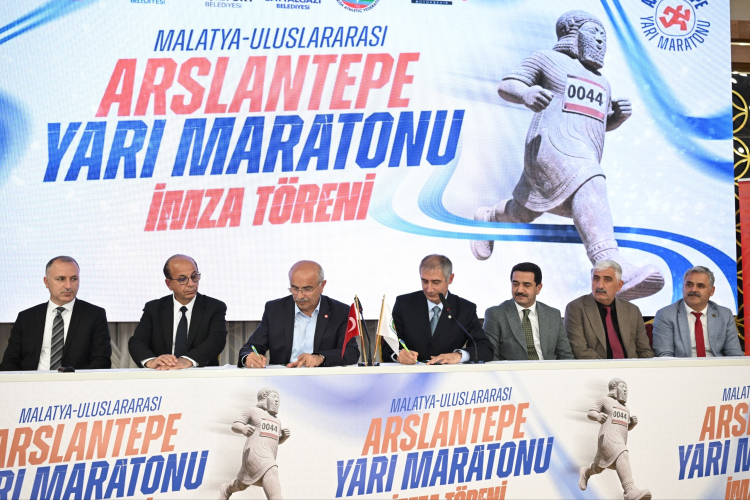 Malatya Arslantepe Yarı Maratonu’nun protokolü imzalandı