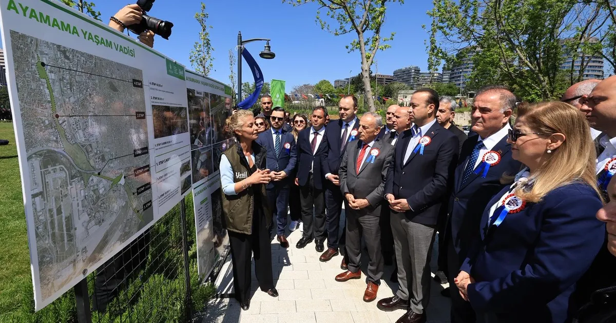 Ayamama Deresi Yaşam Vadisi açıldı
