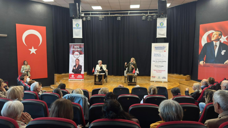 “Bakırköy Muhabbeti” söyleşilerinin konuğu Zuhal Baltaş oldu