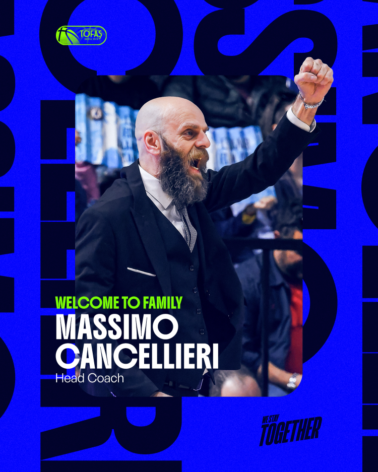 TOFAŞ’ta Massimo Cancellieri başantrenör oldu