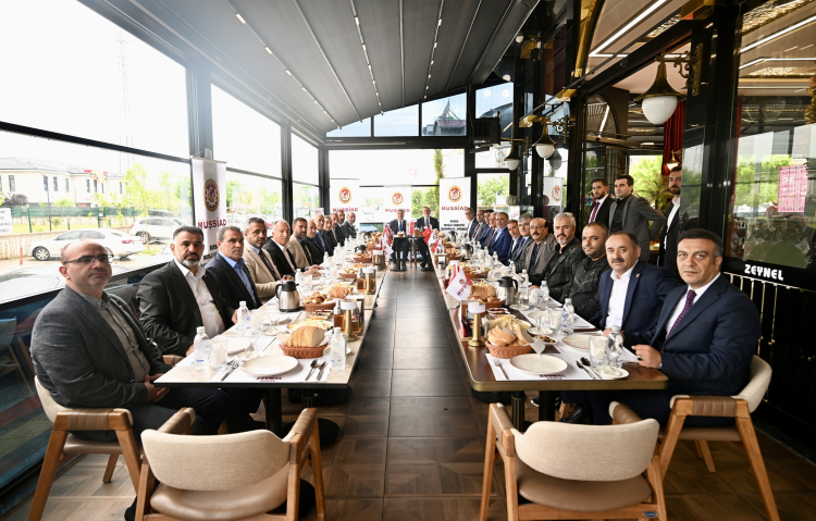 BTSO Başkanı Burkay MUŞSİAD üyeleriyle buluştu