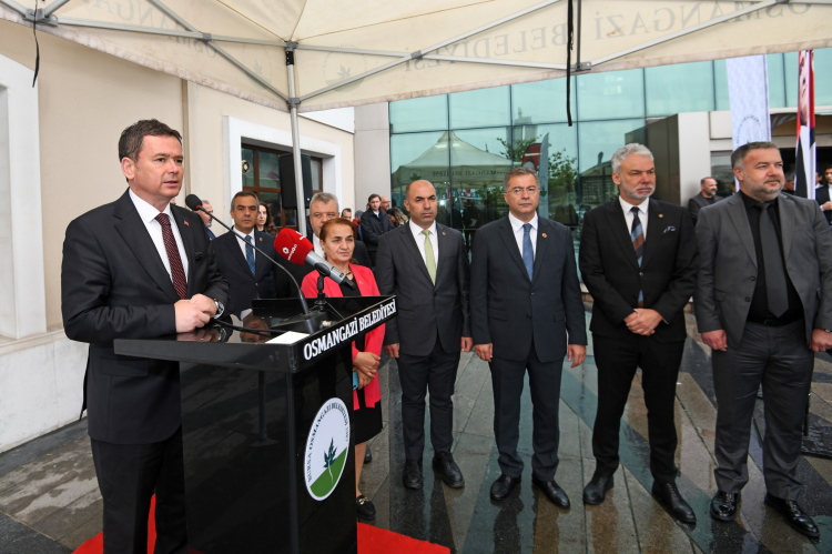Bursa Osmangazi Belediyesi ailesi bayramlaştı