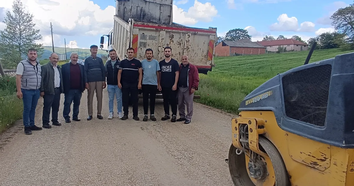 Bayram öncesi kırsalda yol seferberliği