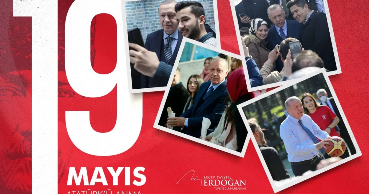 Cumhurbaşkanı Erdoğan’dan 19 Mayıs mesajı
