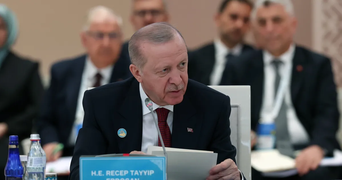 Cumhurbaşkanı Erdoğan’dan Türkistan Zirvesi’nde ‘dijital birlik’ vurgusu