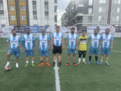Ortadoğu Gazeteciler Cemiyeti ilk galibiyetini 6 golle aldı