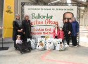 Konya'da bostan setleri dağıtılıyor