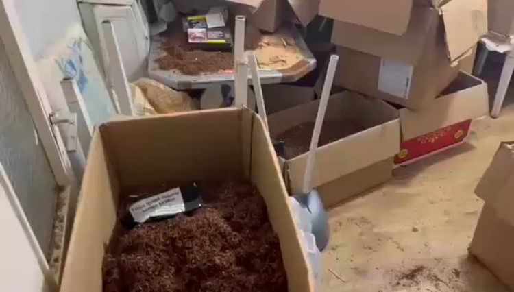 Bursa Yıldırım’da kaçak tütün operasyonu! Çok sayıda makaron ele geçirildi