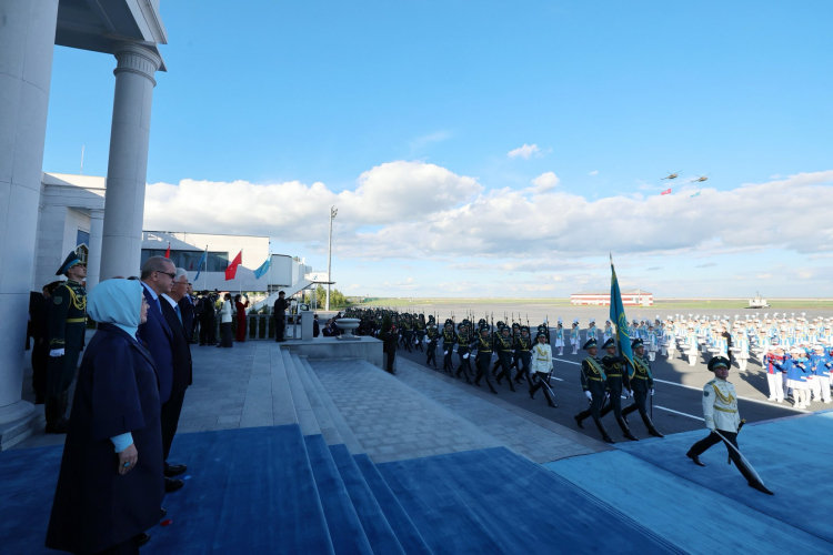 Cumhurbaşkanı Erdoğan Astana'da