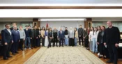 Kayseri’deki Türk Dünyası gençlerinden Başkan Büyükkılıç’a ziyaret