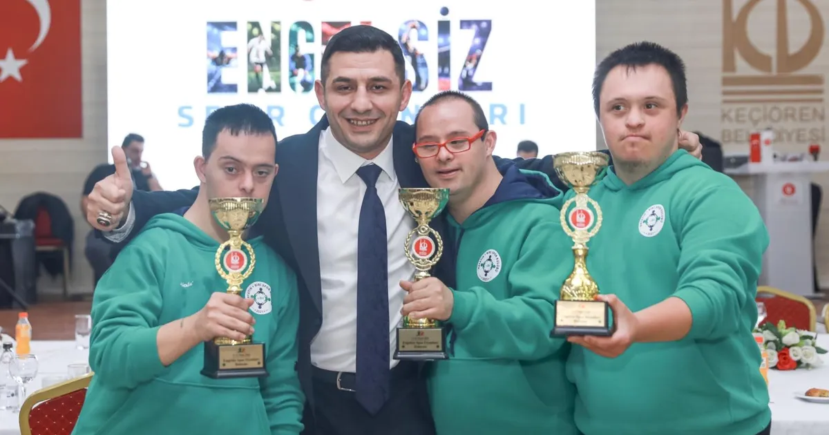 Keçiören’de engelsiz spor oyunları finalle taçlandı