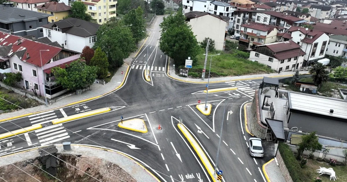 Kocaeli Başiskele’de modern kavşak hizmete açıldı