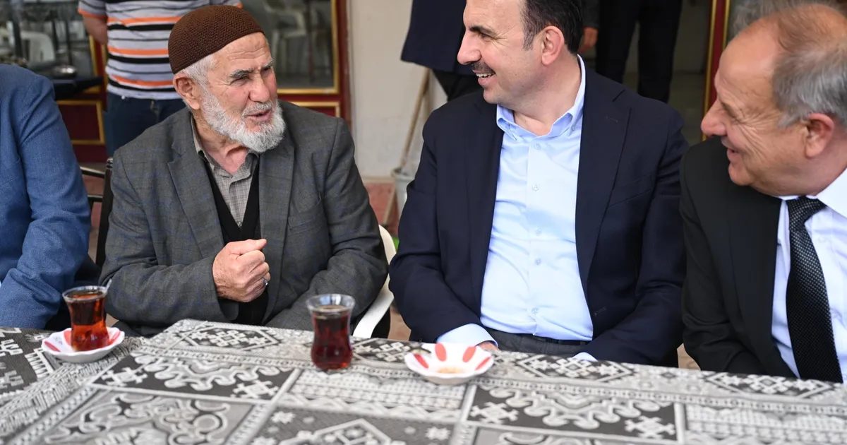 Konya’da Başkan Altay Sarayönü’nde vatandaşlarla buluştu