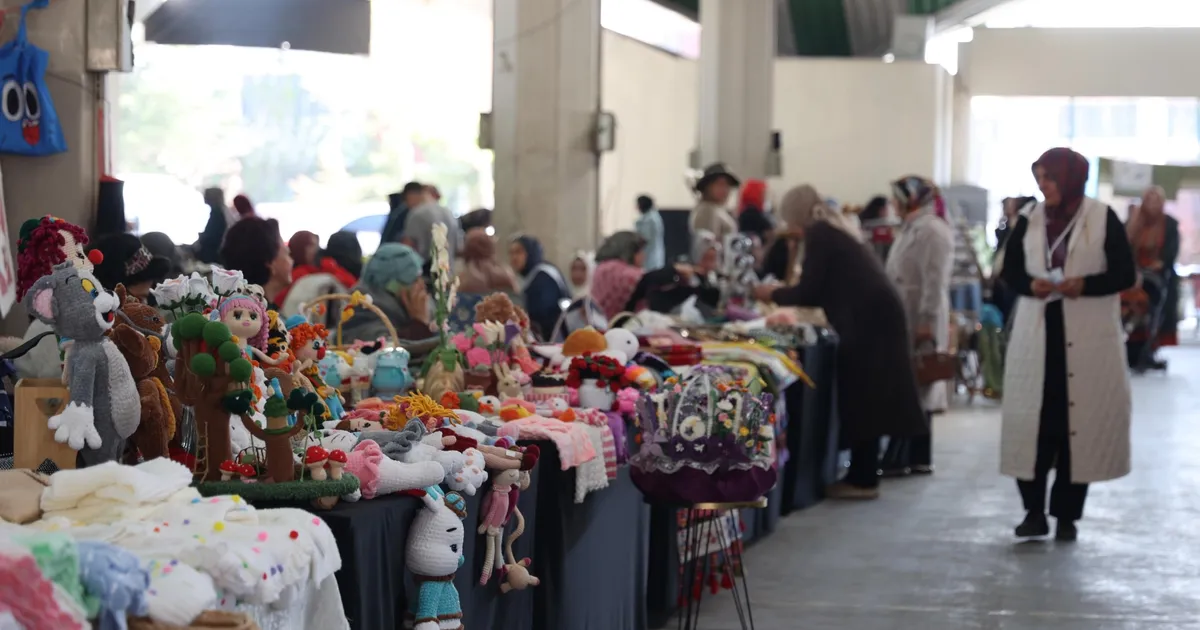 Konyalı kadınlar KOMEK Pazarı’nda buluştu