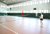 Bursa Osmangazi'de 19 Mayıs coşkusu tenis kortlarında