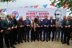 Trabzon’da Ahmet Şener Hatıra Parkı açıldı