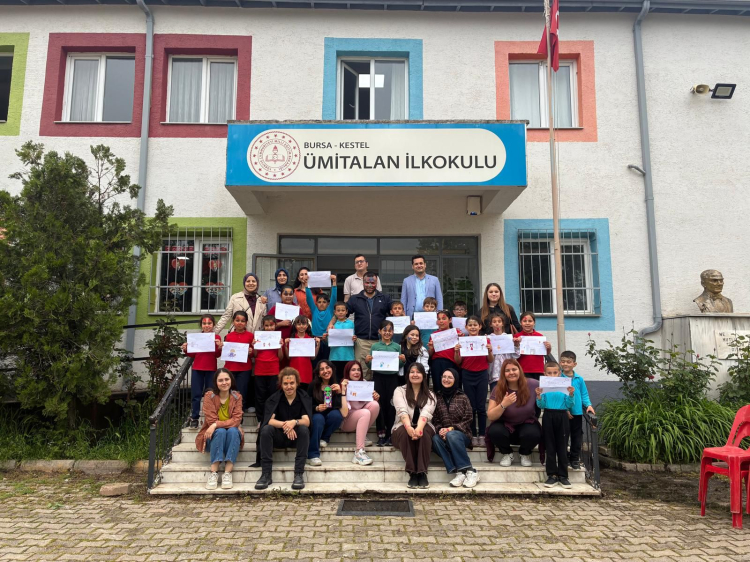 Bursa Ümitalan Köyü’nde “kırsal kütüphane” atağı