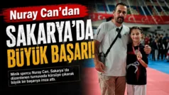 Afyonkarahisarlı Tekvandocu Nuray Can, Sakarya’da Türkiye Üçüncüsü Oldu