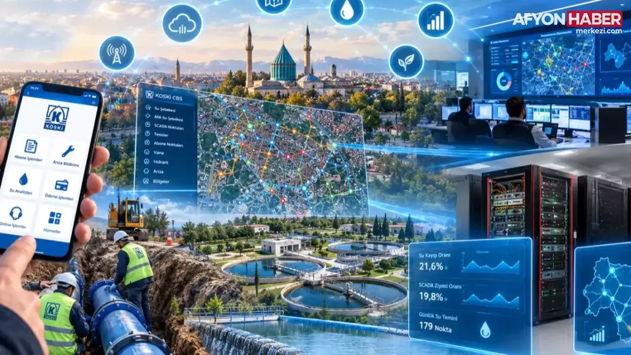 Konya’da altyapıda 68 akıllı uygulama