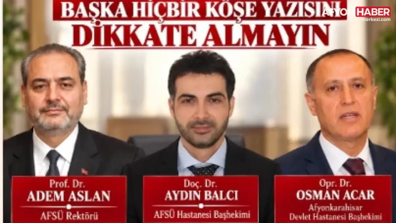 Afyonkarahisar Sağlık Yatırımlarında Rekor Artış: AFSÜ ve Devlet Hastanesi’nde Yeni Dönem