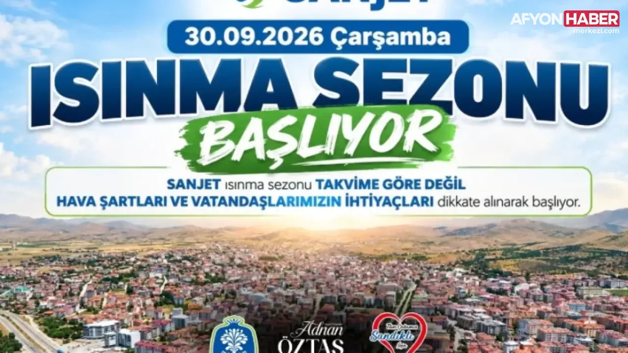 Sandıklı’da Jeotermal Isınma Sezonu Tarihi Netleşti: SANJET Vanaları Açıyor