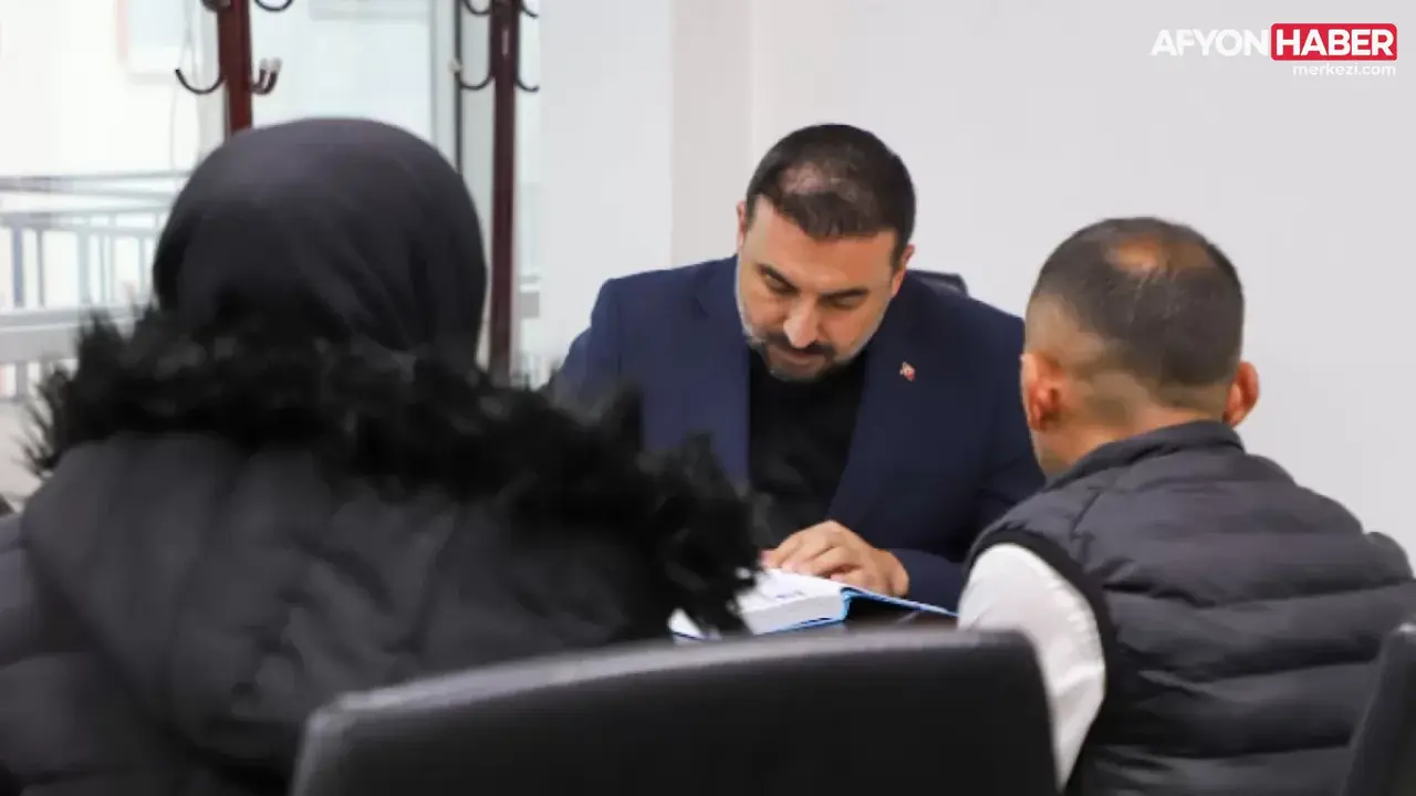 AK Parti Afyonkarahisar İl Başkanı Dr. Özgür Kavak’tan Çözüm Odaklı ve Vatandaş Öncelikli Siyaset Vurgusu