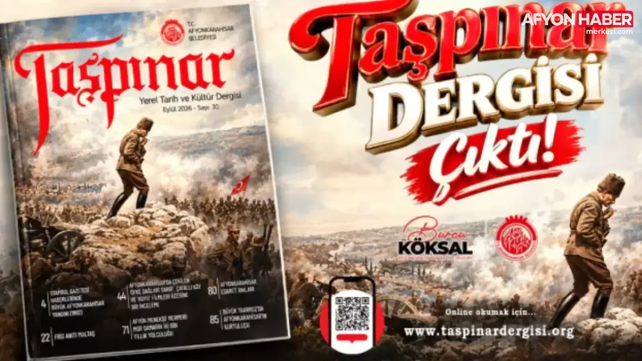 Afyonkarahisar’ın 94 Yıllık Kültür Çınarı Taşpınar Dergisi 30. Sayısıyla Okurlarla Buluştu