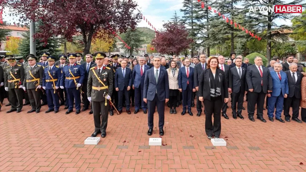 Afyonkarahisar’da 29 Ekim Cumhuriyet Bayramı’nın 103. Yıl Dönümü Coşkuyla Kutlandı