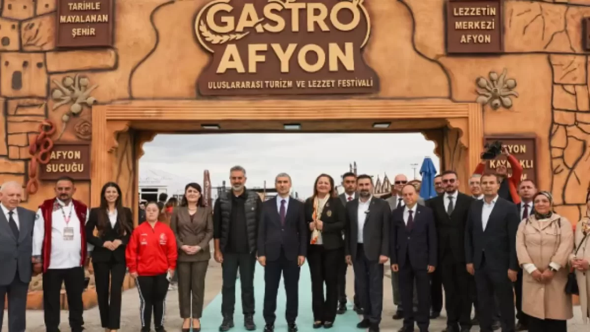 UNESCO Tescilli Afyonkarahisar’da 8. Uluslararası Gastro Afyon Festivali Coşkuyla Başladı