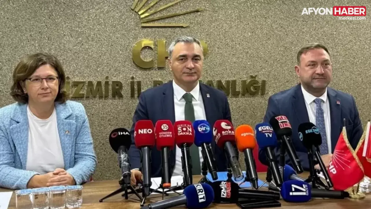 CHP’li Sarı’dan İzmir’de Tunç Soyer için tahliye çağrısı