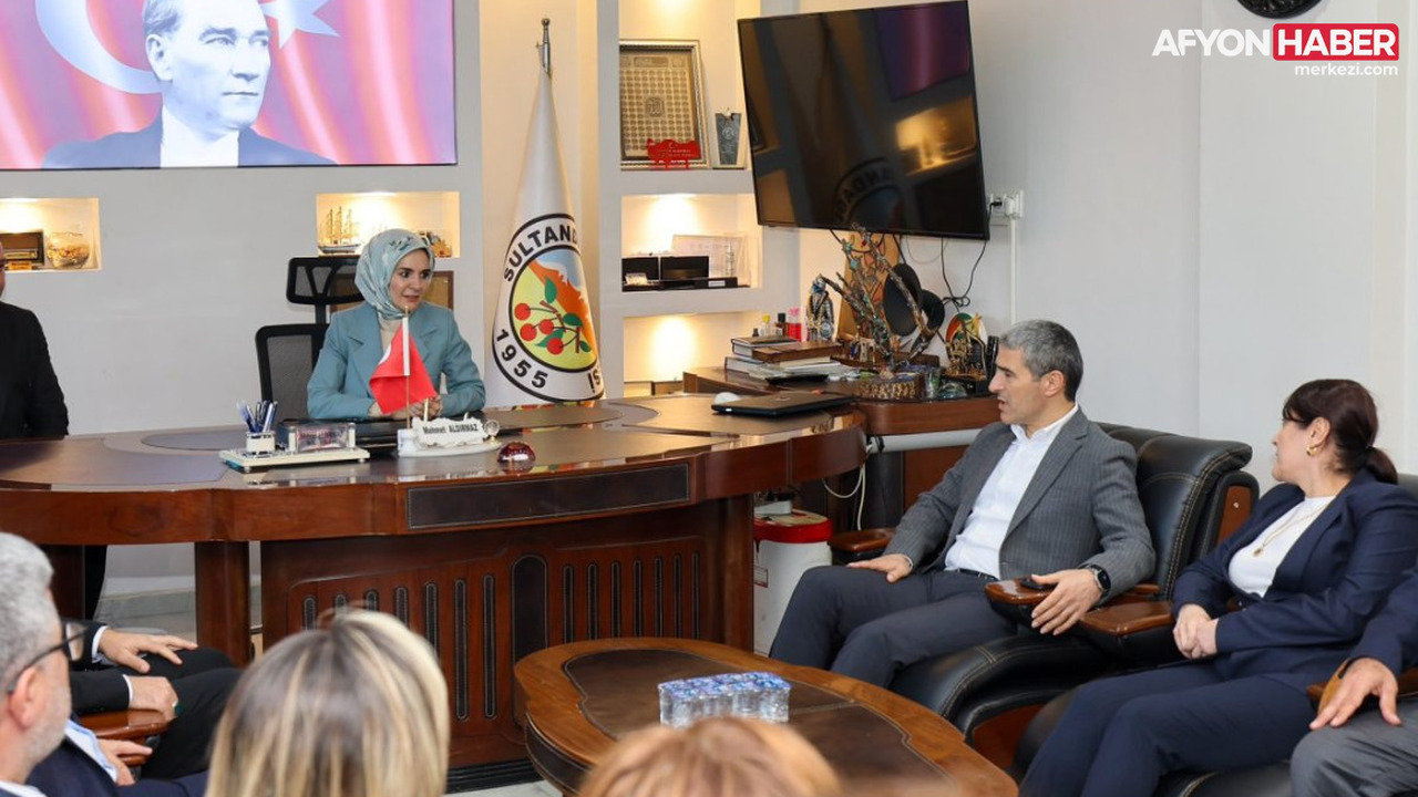 Afyonkarahisar Valisi Dr. Naci Aktaş ve Bakan Göktaş Sultandağı Belediyesini Ziyaret Etti - Detay Görsel 1