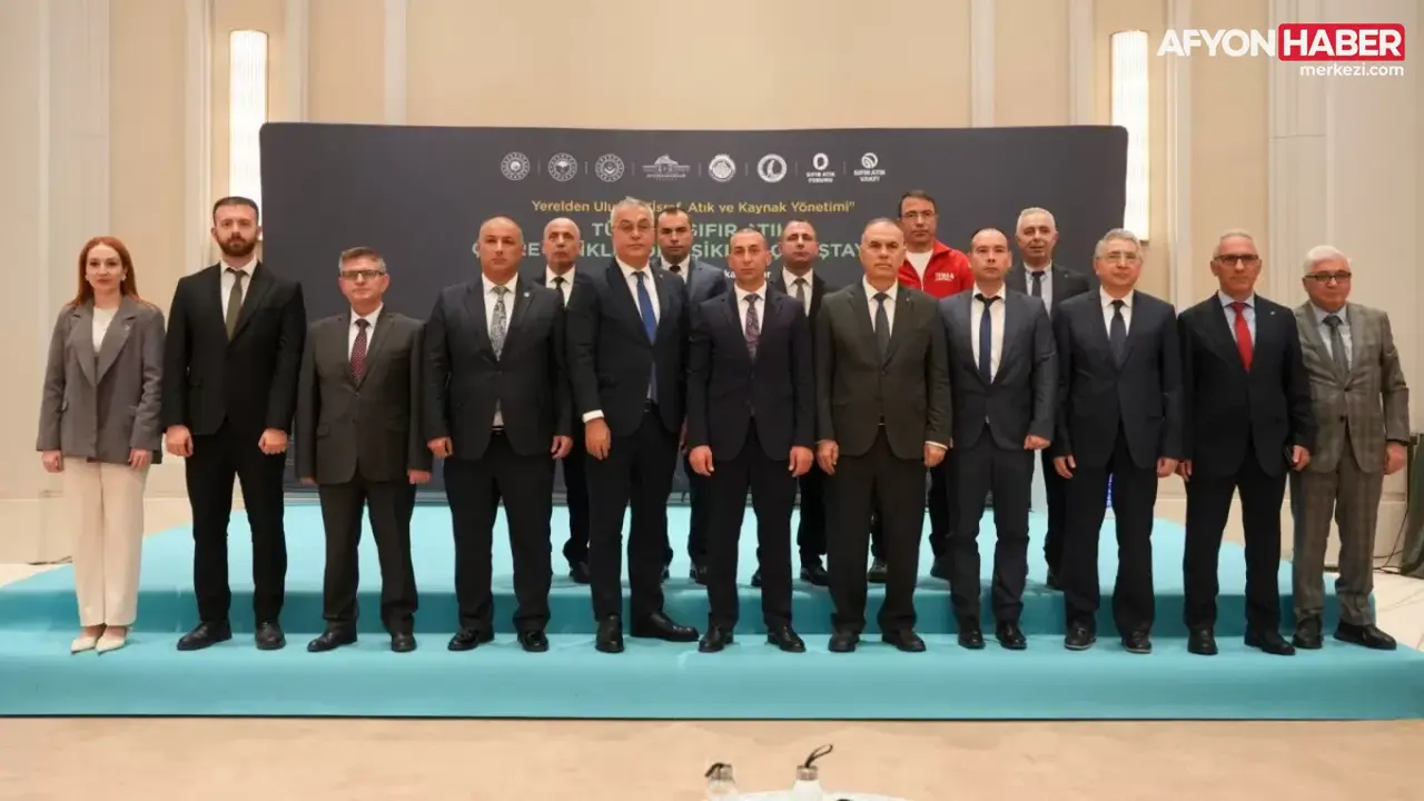 Afyonkarahisar’da Sıfır Atık Çalıştayı Gerçekleştirildi